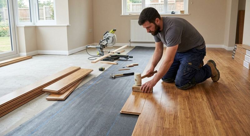 Bamboo Flooring Installation in Howard County, MD