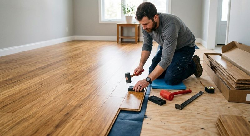 Bamboo Flooring Installation in Howard County, MD