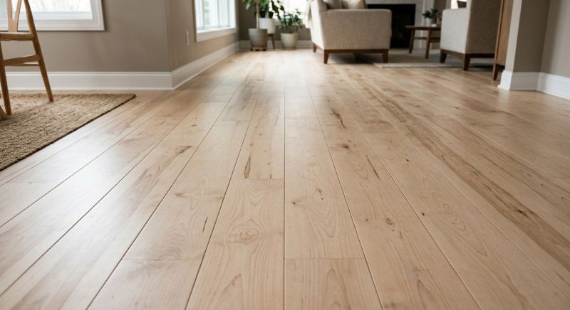 Birch Floor Installation in Howard County, MD