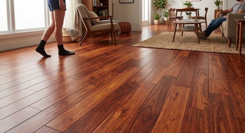 Cherry Floor Installation in Baltimore, MD