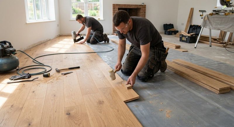 Hardwood Floor Installation in Boyds, MD