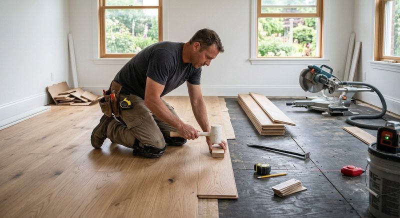 Hardwood Floor Installation in Ellicott City, MD