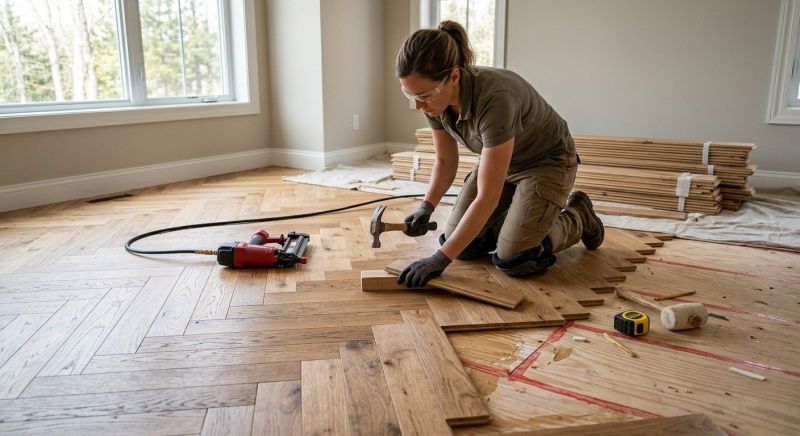 Hardwood Floor Installation in Jessup, MD