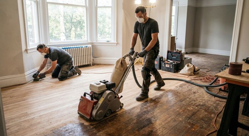 Hardwood Floor Renovation in Howard County, MD