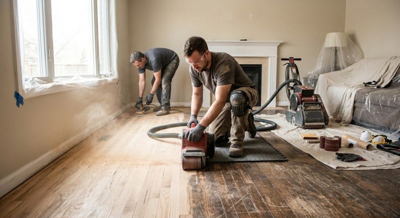 Hardwood Floor Renovation in Howard County, MD