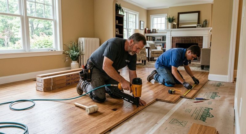 Oak Floor Installation in Arnold, MD