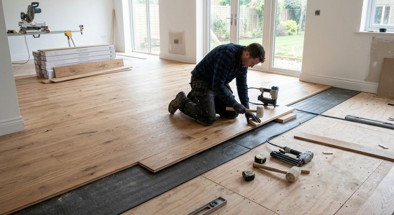 Oak Floor Installation in College Park, MD