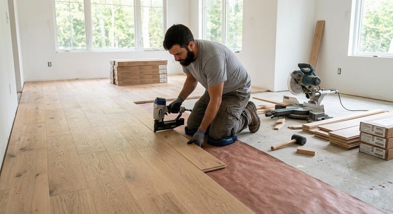 Oak Floor Installation in College Park, MD