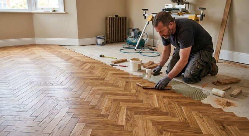 Parquet Flooring Installation in Howard County, MD