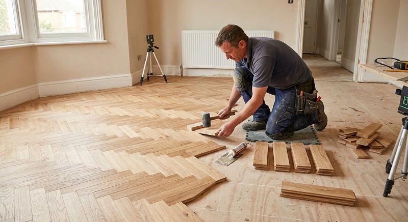 Parquet Flooring Installation in Howard County, MD