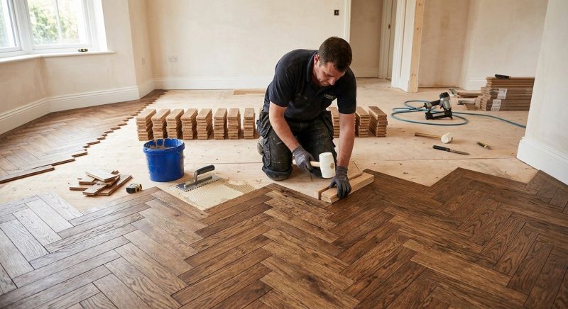 Parquet Flooring Installation in Howard County, MD