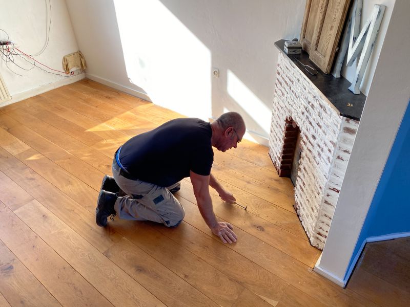 Pine Floor Installation in Howard County, MD