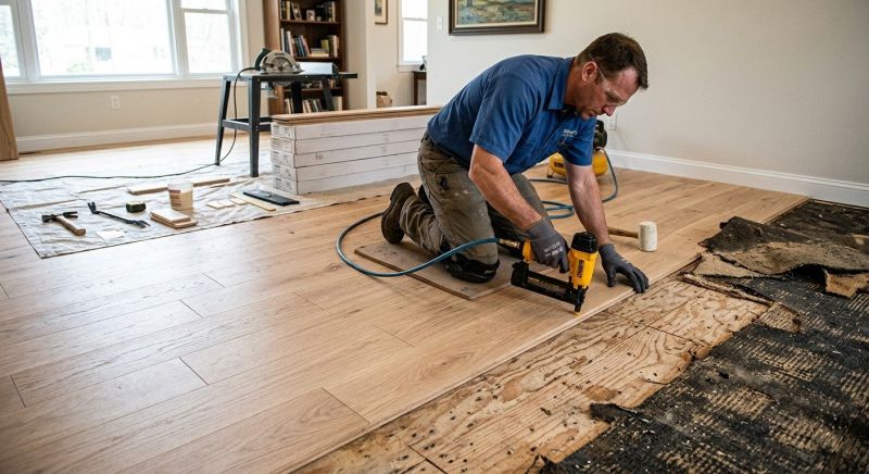 Wood Floor Replacement in Carroll County, MD