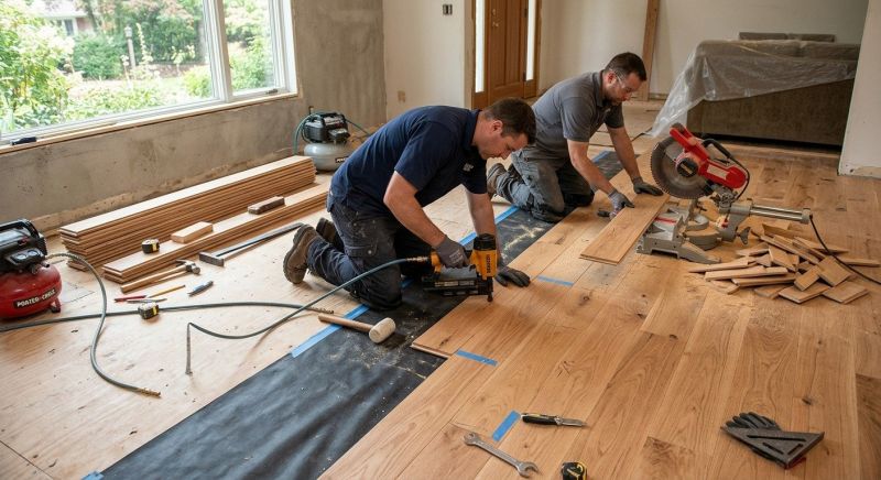 Wood Flooring Installation in Burtonsville, MD